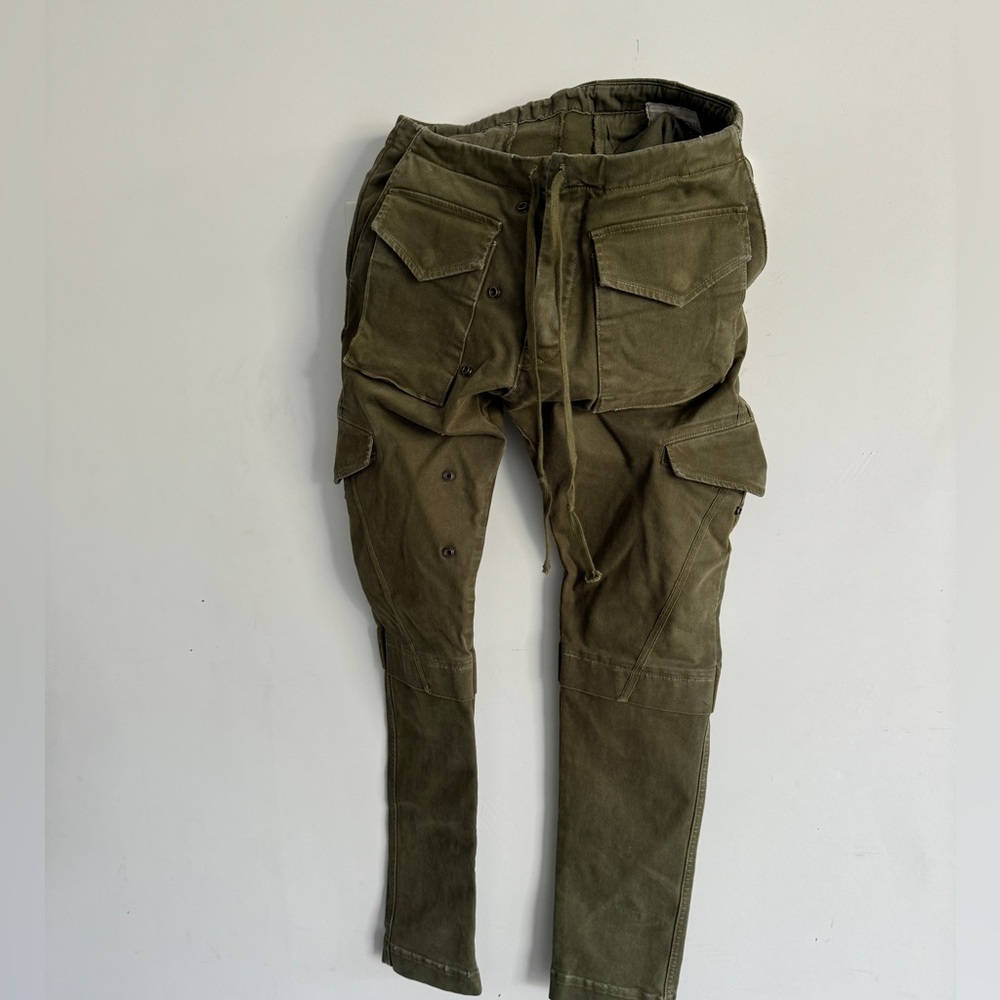 Men's Olive Cargo Pants
